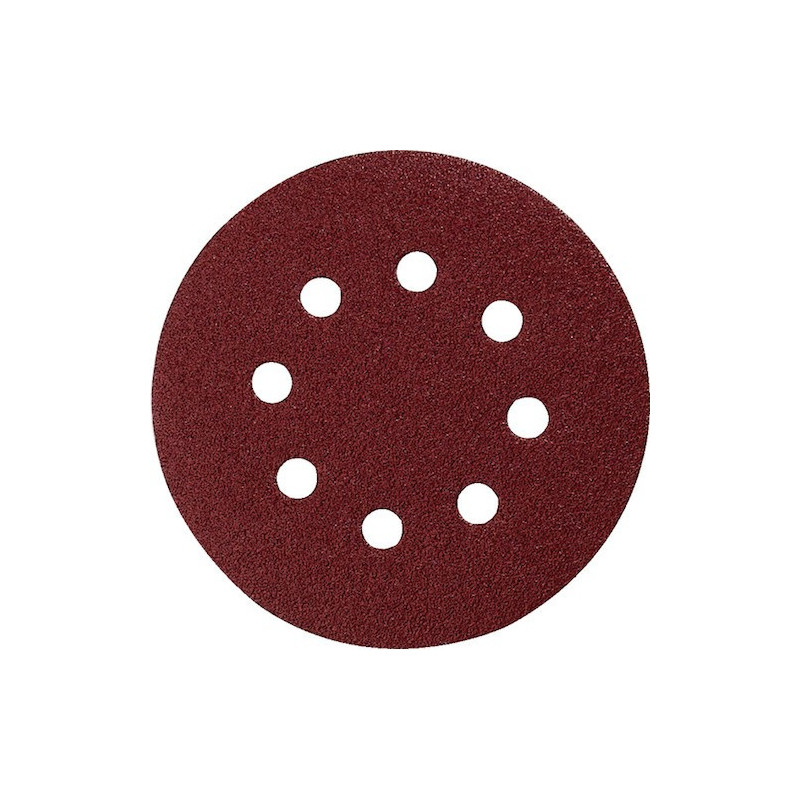 Disco Abrasivo Makita con Velcro 8 Fori D. 125