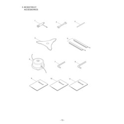 Maruyama Parts for Brushcutter BC3021RS-01