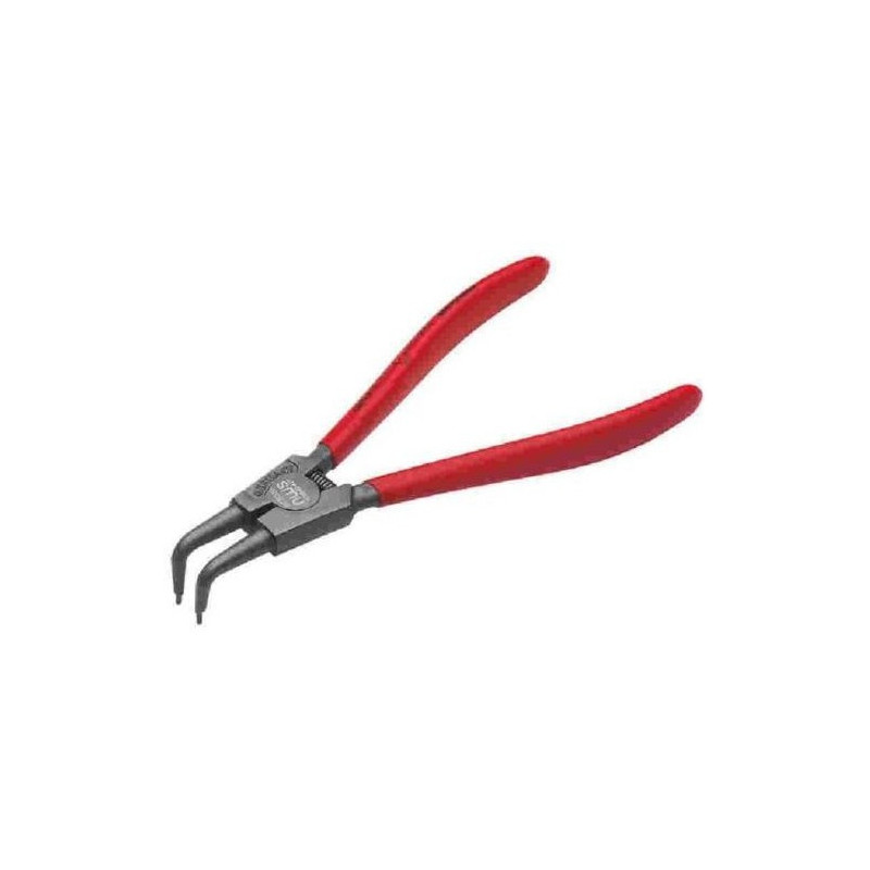 Pinza per Anelli Seeger Esterni Becchi Curvi 135 mm