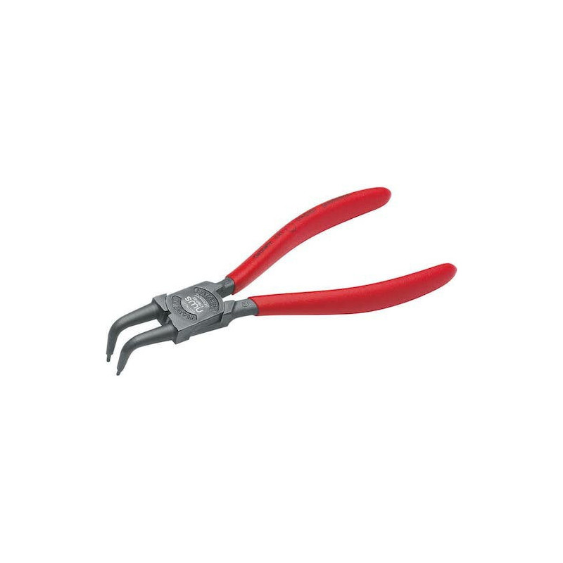 Pliers for Internal circlips Curved jaws 225 mm