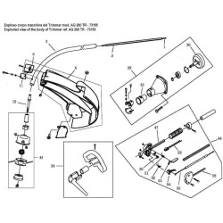 Ricambi Ama per Decespugliatore AG 260 TR