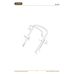 Ricambi Alpina per Motosega A 305
