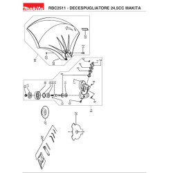 Ricambi Makita per Lucidatrici