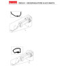 Makita Spare Parts for Brusch Cutter RBC2511
