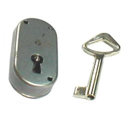 Bore-in Lock with Key art.333