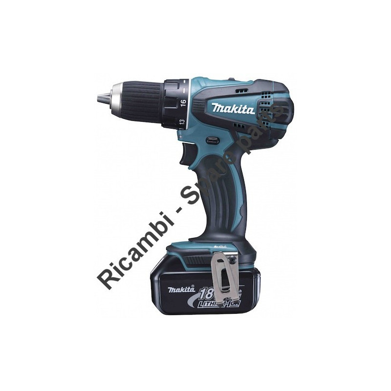 Makita Spare Parts for Cordless Drill DDF456RMJ