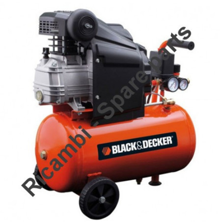 Black & Decker Spare Parts for Air Compressor PRATIKO 24