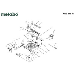 Ricambi Metabo per Smerigliatrici Angolari L 3709-L10-10-LE 9-10