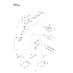 Maruyama Parts for Brushcutter BC320