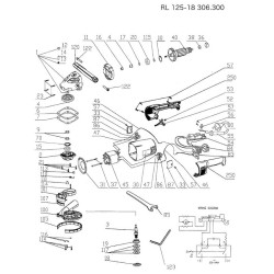 Ricambi Rurmec per Carteggiatrici P500-P1500