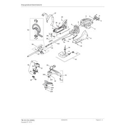 Alpina Spare Parts for Brushcutter TB 23 CX