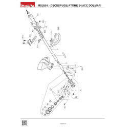 Dolmar Spare Parts for Brushcutter MS2501