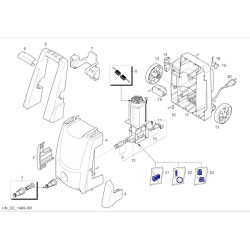 Michelin Spare Parts for Pressure Washer MPX 120 L - 13760