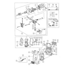 Hitachi Spare Parts for Portable Cut-Off Machine CM9SR