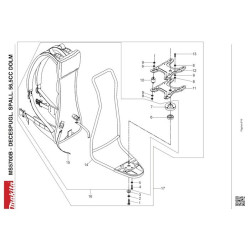 Ricambi Makita per Decespugliatore MS5700B