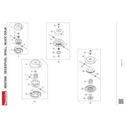 Ricambi Makita per Decespugliatore MS5700B