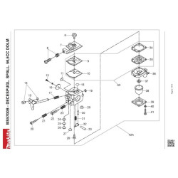 Ricambi Makita per Decespugliatore MS5700B
