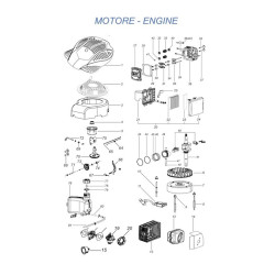 Ama Spare Parts for Push Lawnmower Playcut LS 46