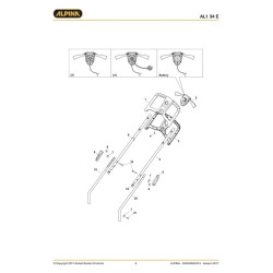 Ricambi Alpina per Motosega A 305