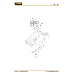 Ricambi Alpina per Motosega A 305
