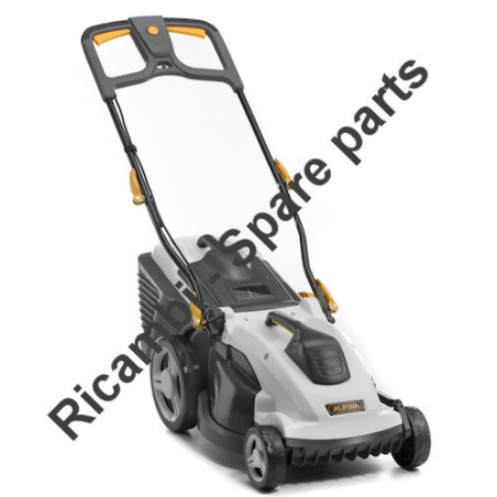 Alpina Spare Parts for Electric Lawn Mower AL1 38 E