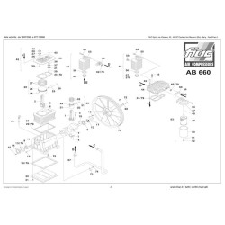 FIAC Spare Parts for Pump Unit AB 660