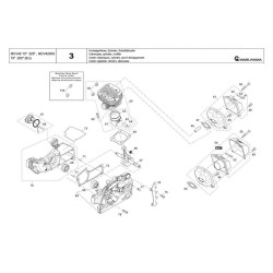 Maruyama Parts for Chainsaw MCV4200S 15"