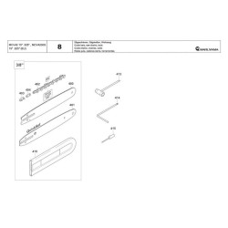 Ricambi Maruyama per Motosega MCV4200S 15"