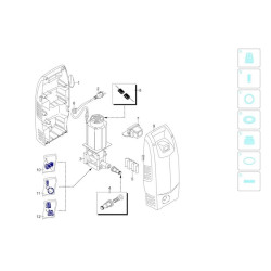 Annovi & Reverberi Parts for Pressure Washer AR 112