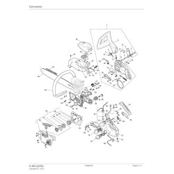 Ricambi Alpina per Motosega A 305