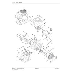 Ricambi Alpina per Motosega A 305