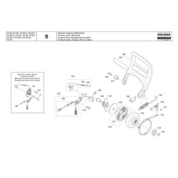 Ricambi Dolmar per Motosega PS350C/40