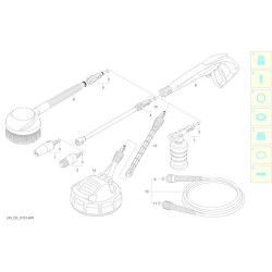 Ricambi Black&Decker per Smerigliatrici Angolari 115-125 L