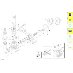 Black&Decker Spare Parts for Pressure Washer PW 1800 N WR - 2007 - 12507