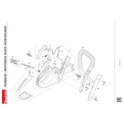 Dolmar Spare Parts for Chainsaw PS4605/45
