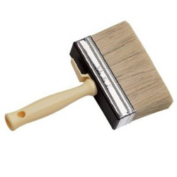 Combination bristle wall brush