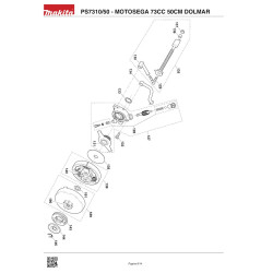 Dolmar Spare Parts for Chainsaw PS6100/45