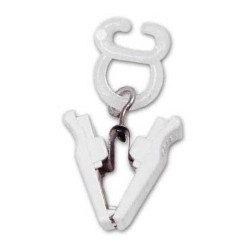 Swiwel slide with swivel clip for Curtains