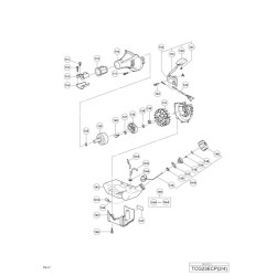 Tanaka Spare Parts for Engine Brush Cutter TCG 23ECP