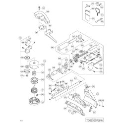 Tanaka Spare Parts for Engine Brush Cutter TCG 23ECP