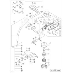 Tanaka Spare Parts for Engine Brush Cutter TCG 23ECP
