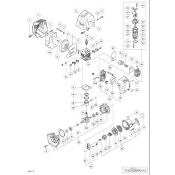 Tanaka Spare Parts for Engine Brush Cutter TCG 24EBSP