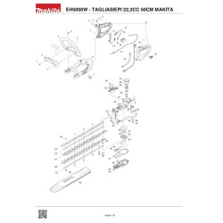 Makita Spare Parts for Trimmer EH5000W