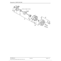 Tanaka Spare Parts for Chainsaw TCS 3401 S
