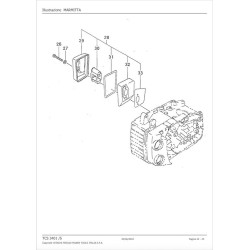 Tanaka Spare Parts for Chainsaw TCS 3401 S