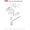 Ricambi Makita per Tagliasiepi Elettrico UH5570