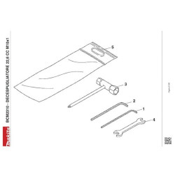 Ricambi Makita per Lucidatrici
