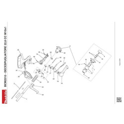 Ricambi Makita per Decespugliatore BCM2310
