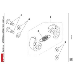 Ricambi Makita per Decespugliatore BCM2310