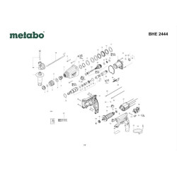 Metabo Spare Parts for Combination Hammer BHE 2444